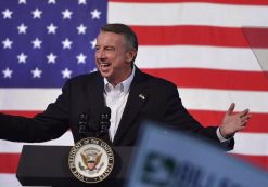 Virginia Republican gubernatorial candidate Ed Gillespie speaks at a campaign rally at the Washington County Fairgrounds on Saturday, October 14, 2017, in Abingdon, Va. Mr. Gillespie is in a neck-and-neck race against Democratic Lt. Gov. Ralph Northam. (Photo: AP)