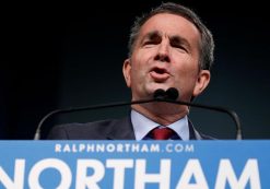 Lieutenant Governor Ralph Northam speaks at a rally in Richmond in October. (Reuters)