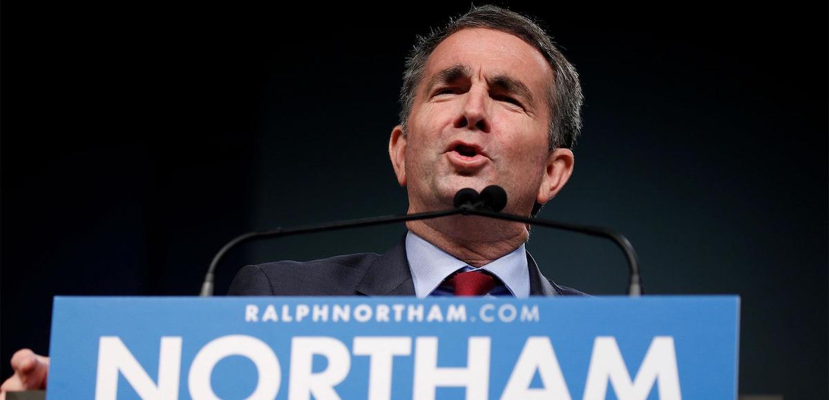 Lieutenant Governor Ralph Northam speaks at a rally in Richmond in October. (Reuters)