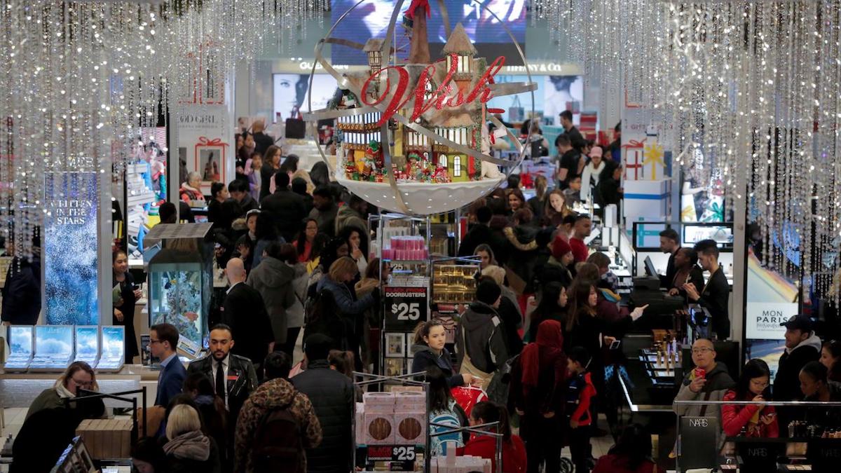 People shop in Macy's Herald Square in Manhattan, New York, U.S., November 23, 2017. (Photo: Reuters)