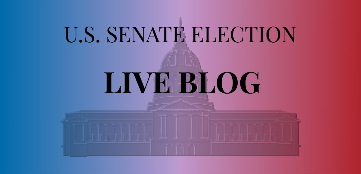 US Senate Election Live Blog Graphic (Photo: People's Pundit Daily/PPD)