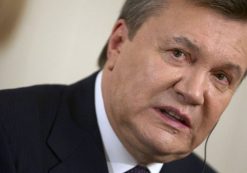 Ousted Ukrainian President Viktor Yanukovych speaks during the interview with The Associated Press, in Rostov-on-Don, Russia, on Wednesday, April 2, 2014. (Photo: AP)