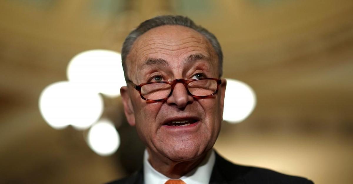 Senate Minority Leader Chuck Schumer (D-NY) speaks after the Democratic policy luncheon on Capitol Hill in Washington, U.S., January 9, 2018. (Photo: Reuters)