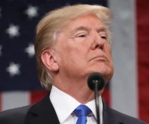 President Donald Trump delivers his first State of the Union address on Tuesday, January 30, 2018.