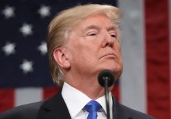 President Donald Trump delivers his first State of the Union address on Tuesday, January 30, 2018.