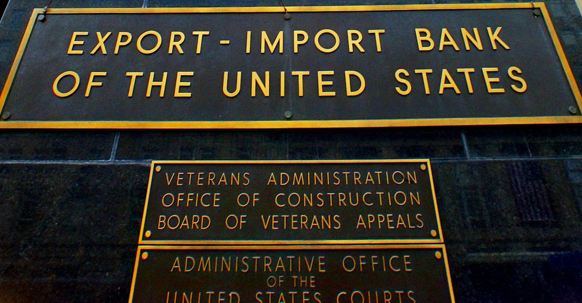 WASHINGTON, : A generic photo of the Washington, D.C. building that houses the Export-Import Bank, the Veterans Affairs Office of Construction, Board of Veterans Appeals, and the Administrative Office of the US Courts.