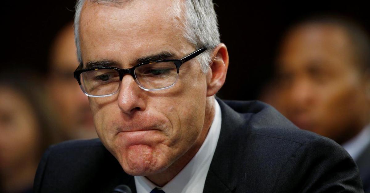 FBI Deputy Director Andrew McCabe pauses while testifying before a Senate Intelligence Committee hearing on the Foreign Intelligence Surveillance Act (FISA) in Washington, U.S., June 7, 2017. (Photo: Reuters)