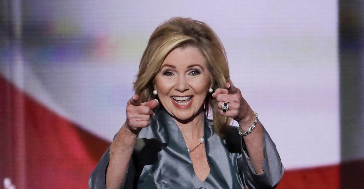 In this file photo from Tuesday, July 19, 2016, Rep. Marsha Blackburn, R-Tenn., arrives on stage at the Republican National Convention in Cleveland, Ohio. (Photo: AP, file)