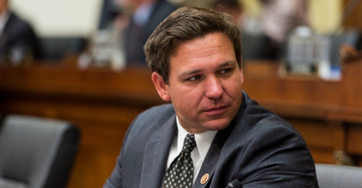 UNITED STATES - MAY 29: Rep. Ron DeSantis, R-Fla., speaks with a fellow committee member before the start of the House Judiciary Committee hearing on Oversight of the United States Department of Homeland Security on Thursday, May 29, 2014. (Photo: AP)