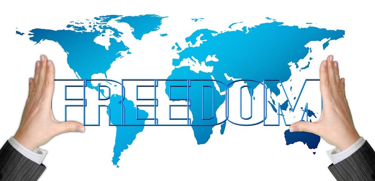 World Economic Freedom and Global Economic Liberty in a graphic concept. (Photo: AdobeStock)
