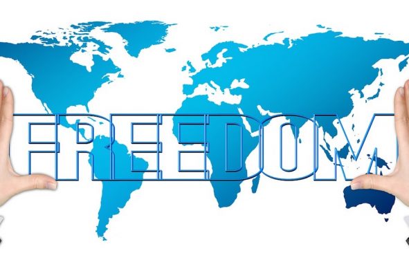 World Economic Freedom and Global Economic Liberty in a graphic concept. (Photo: AdobeStock)