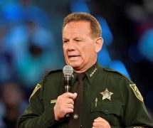 Broward County Sheriff Scott Israel speaks before the start of a CNN town hall meeting at the BB&T Center, in Sunrise, Florida, U.S. February 21, 2018. (Photo: Reuters)