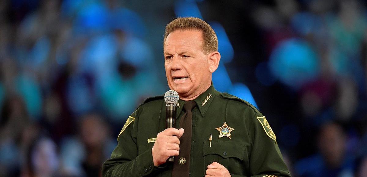 Broward County Sheriff Scott Israel speaks before the start of a CNN town hall meeting at the BB&T Center, in Sunrise, Florida, U.S. February 21, 2018. (Photo: Reuters)