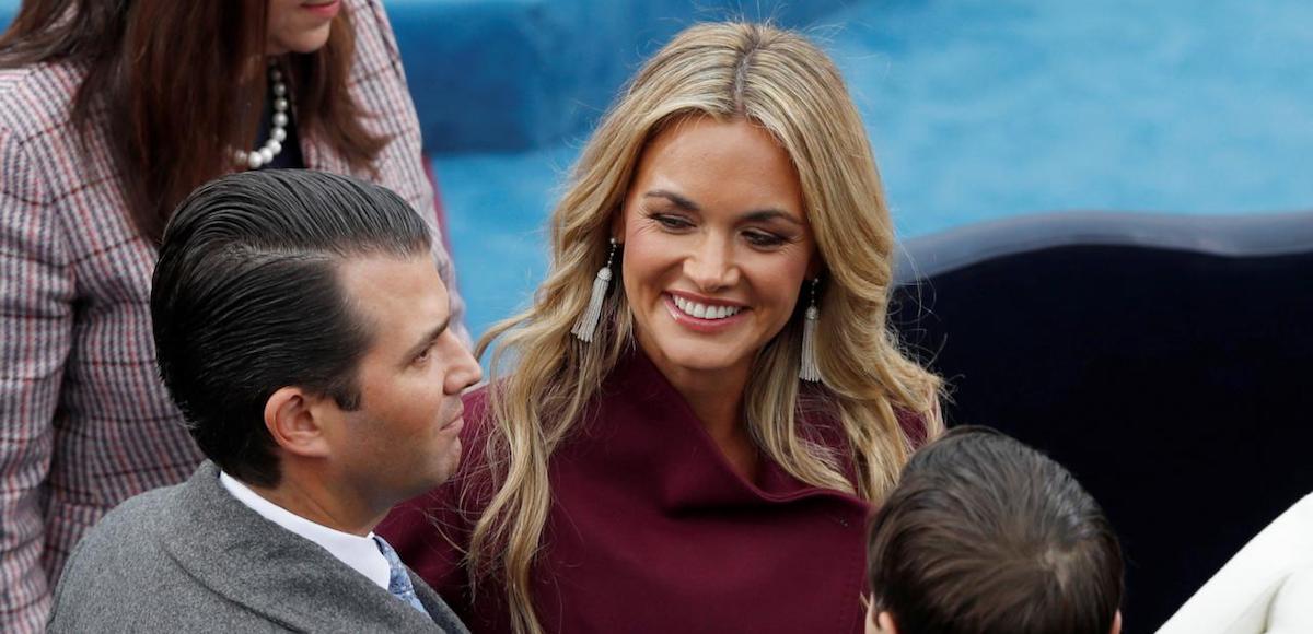 Donald Trump Jr. and his wife Vanessa speak with Jared Kushner during inauguration ceremonies for the swearing in of Donald Trump as the 45th president of the United States on the West front of the U.S. Capitol in Washington, U.S., January 20, 2017. (Photo: Reuters)