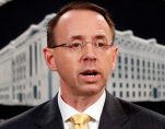 Deputy Attorney General Rod Rosenstein announces the indictment of 13 Russian nationals for election meddling among other crimes on February 16, 2018. Mr. Rosenstein noted there was 
