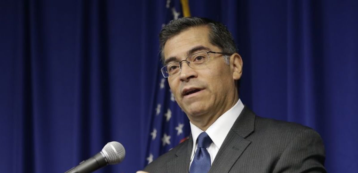 California Attorney General Xavier Becerra (D) at a news conference in Sacramento, Calif., on January 18, 2017. (Photo: AP)