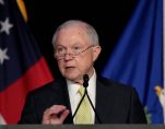 U.S. Attorney General Jeff Sessions addresses the National Law Enforcement Conference on Human Exploitation in Atlanta, Georgia, U.S., June 6, 2017. (Photo: Reuters)