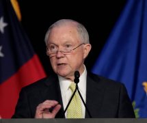 U.S. Attorney General Jeff Sessions addresses the National Law Enforcement Conference on Human Exploitation in Atlanta, Georgia, U.S., June 6, 2017. (Photo: Reuters)