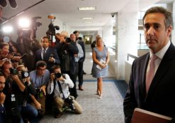 Michael Cohen, personal attorney for U.S. President Donald Trump, talks to reporters as he departs after meeting with Senate Intelligence Committee staff as the panel investigates alleged Russian interference in the 2016 U.S. presidential election, on Capitol Hill in Washington, U.S. September 19, 2017. (Photo: Reuters)