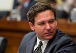 Representative Ron DeSantis, R-Fla., now a 2018 gubernatorial candidate, speaks with a fellow committee member before the start of the House Judiciary Committee hearing on Oversight of the United States Department of Homeland Security on Thursday, May 29, 2014. (Photo: AP)
