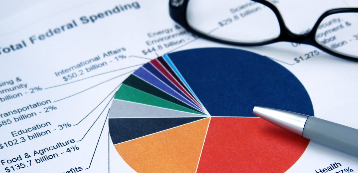 Pie chart depicting total federal spending, or government expenditure categories. (Photo: AdobeStock/GKSD/PPD)