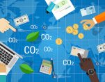 Carbon tax trading emission global market graphic concept. (Photo: AdobeStock)