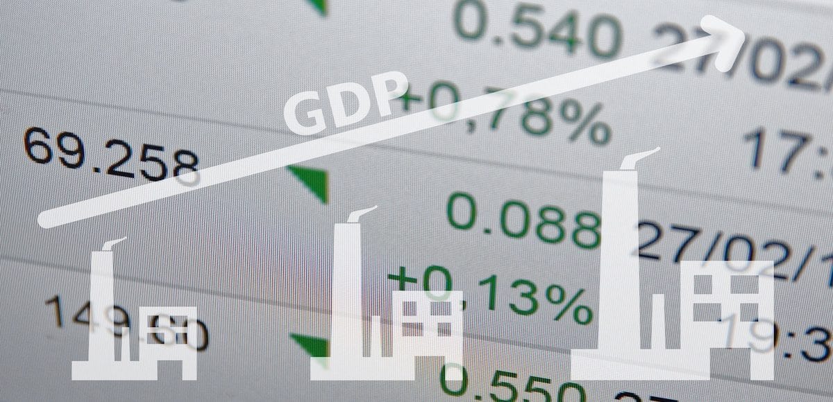 Gross domestic product (GDP) graphic concept. (Photo: AdobeStock)