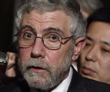 Paul Krugman, the Keynesian Nobel winning economist and New York Times columnist, predicted the market would 