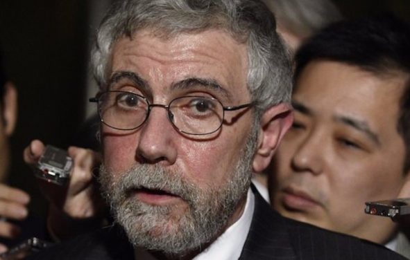 Paul Krugman, the Keynesian Nobel winning economist and New York Times columnist, predicted the market would 