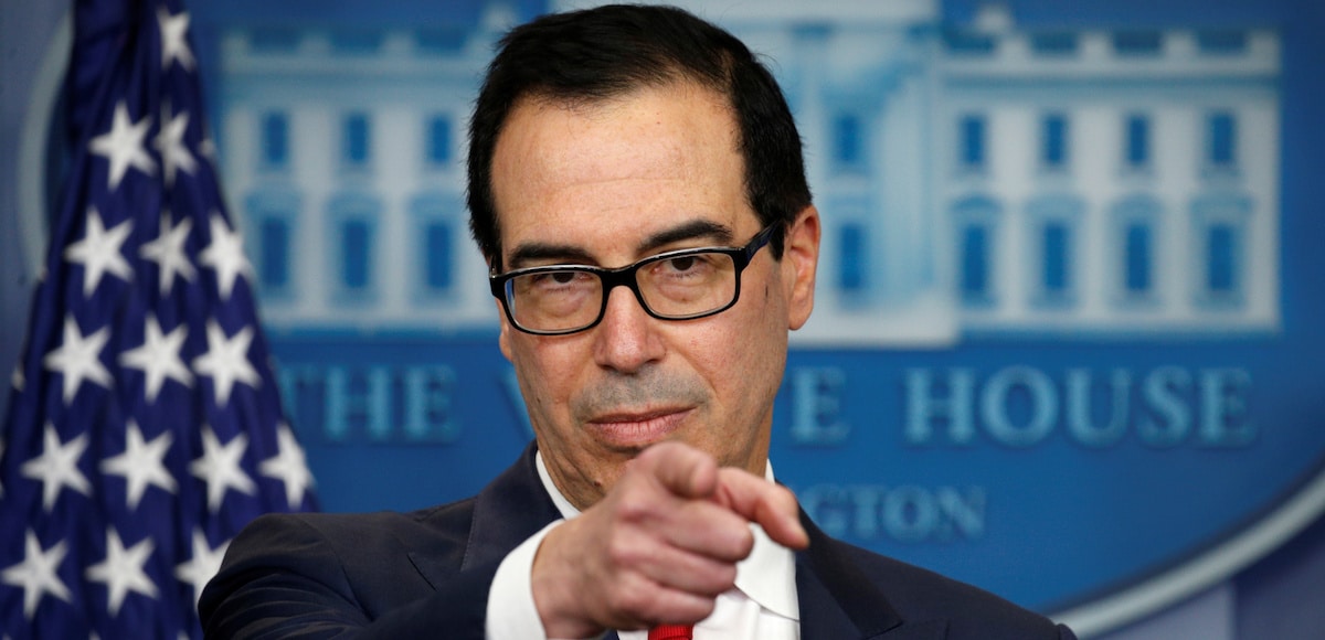 U.S. Treasury Secretary Steve Mnuchin during a press briefing at the White House in Washington, D.C., on June 29, 2017. (Photo: Reuters)