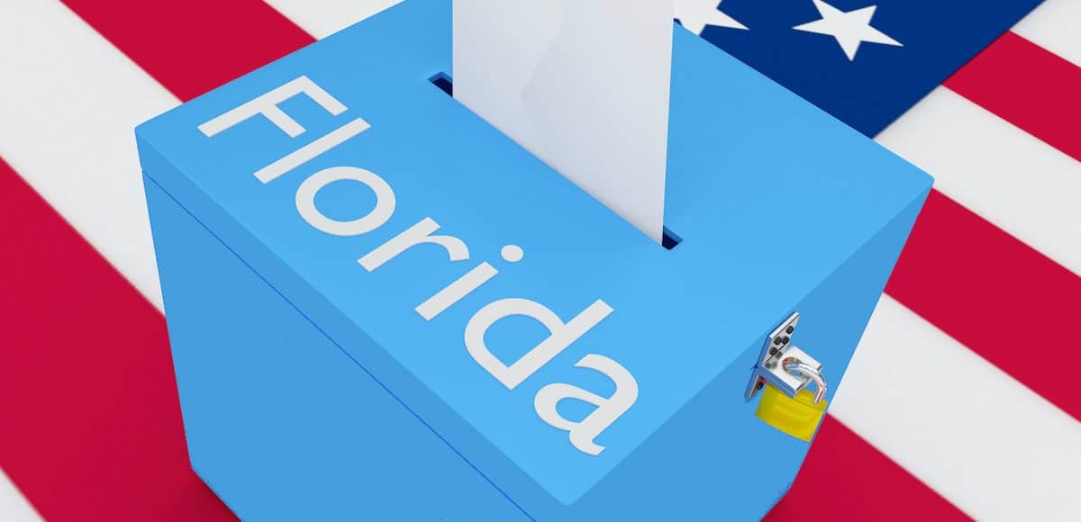 Sunshine Battleground Poll Florida Election Graphic