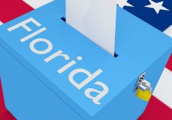 Sunshine Battleground Poll Florida Election Graphic
