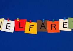 Welfare - sign / issues for welfare and social services. (Photo: AdobeStock)
