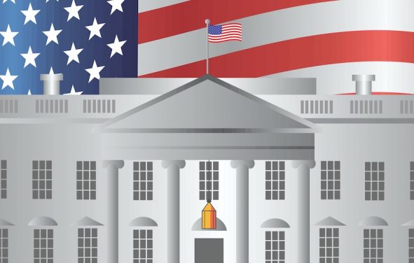 White House American Flag Concept. (Photo: AdobeStock)