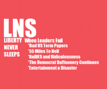 On this episode of Liberty Never Sleeps, Tom goes on a rant about the failures of our leaders in Washington, as well as the entertainment industry.