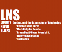 On this episode of Liberty Never Sleeps, Tom wraps up the week explaining how government gets bigger and the liberal narrative expands in subtle ways.