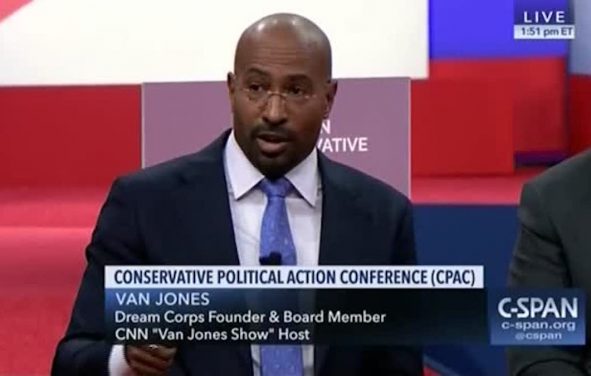 Liberal commentator and activist Van Jones said at CPAC 2019 that conservatives were now the leaders on the issue of criminal justice reform.