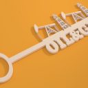 Key with business words and rig equipment graphic icons relative to the oil and gas industry. (Photo: PPD/AdobeStock/JEGAS RA)