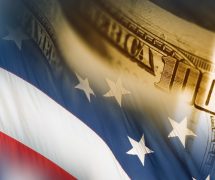 American flag and U.S. dollar financial and economy concept. (Photo: AdobeStock)
