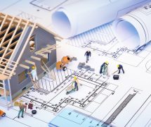 New residential construction, hew homes, housing starts, building permits, depicted on blueprints. (Photo: AdobeStock)