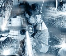 A collage graphic concept for industry and labor. (Photo: AdobeStock)