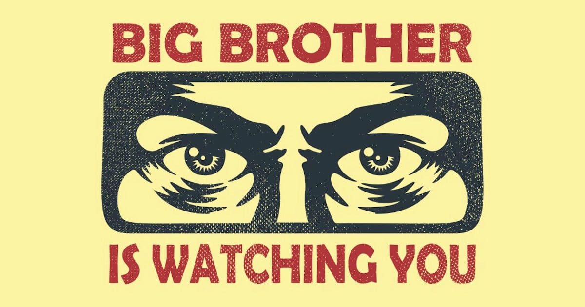 Big brother is watching you vector graphic concept to illustrate secret government surveillance programs. (Photo: Adobe)