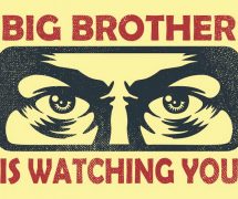 Big brother is watching you vector graphic concept to illustrate secret government surveillance programs. (Photo: Adobe)