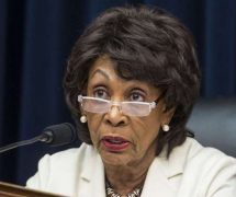 Rep. Maxine Waters, D-Calif., the Chairwoman of the House Committee on Financial Services, during a hearing on April 10, 2019.