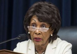 Rep. Maxine Waters, D-Calif., the Chairwoman of the House Committee on Financial Services, during a hearing on April 10, 2019.