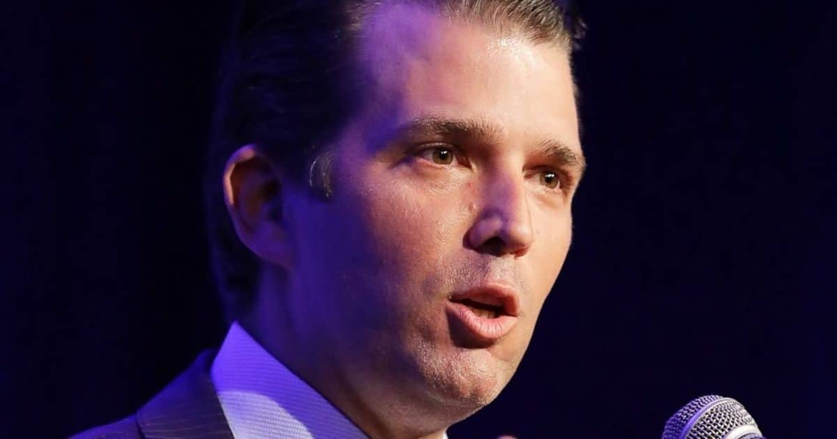 Donald Trump Jr. speaks in Indianapolis, Indiana on May 8, 2017. (Photo: AP)
