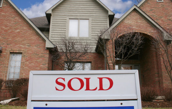 File photo: A sold sign on an existing home. (Photo: AdobeStock)