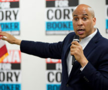 Senator Cory Booker, D-N.J., making his pitch to be the 2020 Democratic nominee for President of the United States.