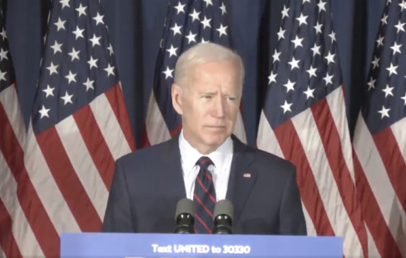 Joe Biden, the former vice president and 2020 Democratic frontrunner, called for the impeachment of President Donald J. Trump on Wednesday, October 9, 2019. (Photo: People's Pundit Daily/PPD)
