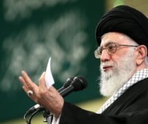 Supreme leader Ali Khamenei meeting with the air force commanders and personnel on February 6, 2016. (Photo: Official website of Ali Khamenei)